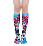 Benefeet Sox Women's Funny Knee High Socks - Crazy