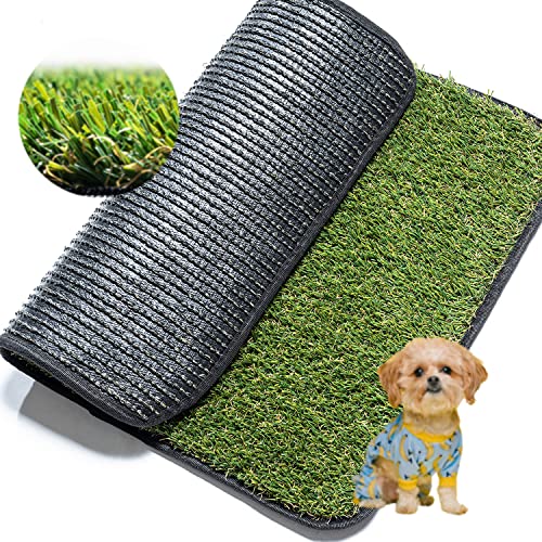 Artificial Grass Dog Mat, Washable Dog Crate Mat, Reusable Puppy Pee