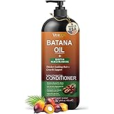 VANIDOX Batana Oil Shampoo – Biotin & Niacinamide Infused – Supports Thicker-Looking Hair – Moisturizing & Nourishing for Thinning Hair and Scalp Care – Sulfate-Free, 16 fl oz
