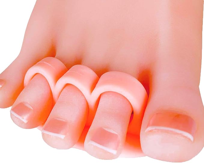 Sumifun Hammer Toe Straightener, Gel Triple Toe Loop