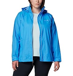 Columbia Womens Switchback IV Rain Jacket, Harbor