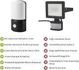 Festive Lights 15.5cm PIR Motion Sensor Outdoor Wall Light IP44 2 LEDs view 4