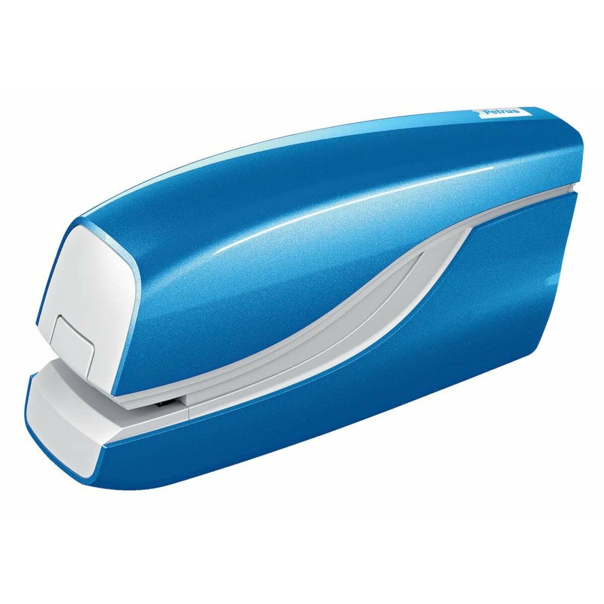 Petrus Stapler Petrus electrica e-310 Wow Blue Metallic Capacity 12 Sheets uses Staple nº 10