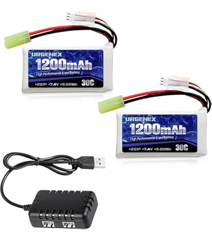 thumbnail interactive-video image 1 of Redcat Racing 7.4V 1500mAh Battery With Small Tamiya Plug - Replacement For Ridgerock RC Vehicles 1 of 10