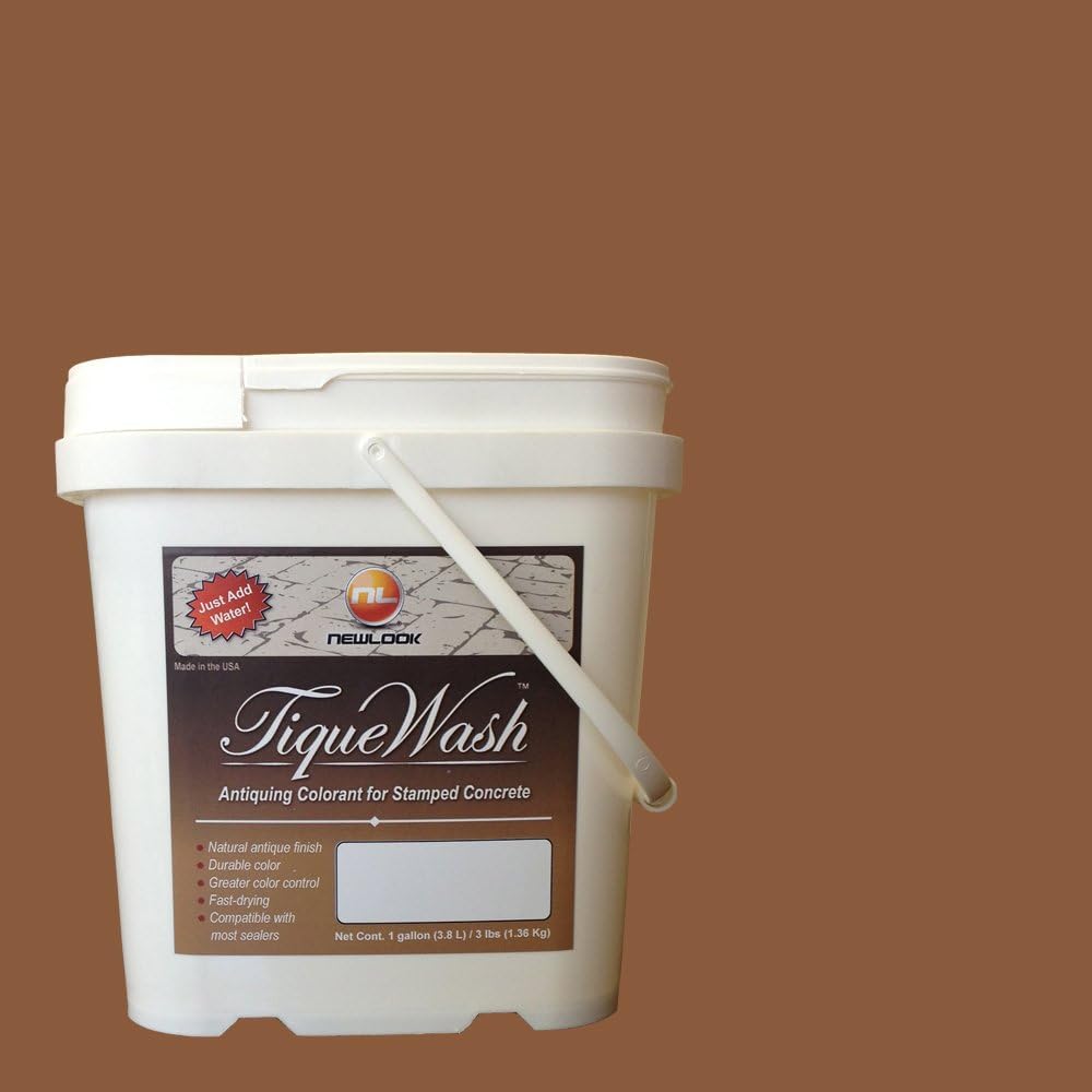 TiqueWash 3 lb. Antiquing Colorant for Stamped Concrete (Terra Cotta)
