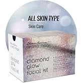 Aroma Magic Diamond Glow Facial Kit - Multi Use | 6 Steps Skincare Set | Rejuvenating Facial Kit | Restores Softness &amp; Glow | for All Skin Types