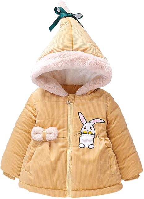 Lianmengmvp Manteau Bebe Fille Enfants Bebe Fille Hiver Manteaux Veste Epaisse Manteau Cape Blousons Mignon Lapin Parka Fille Hiver Chaud Blouson Vetements Amazon Fr Gros Electromenager