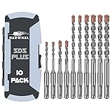 SDS Plus Rotary Hammer Drill Bit Set