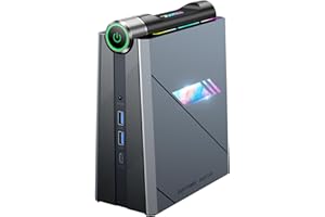 ACEMAGIC [Gaming/Business] Mini PC Intel Core i9-11900H(up to 4.9GHz),Gaming Computer 16GB DDR4 512GB SSD,24 MB Cache,WiFi6/BT5.2/Multi-Mode/Dual Fans/RGB