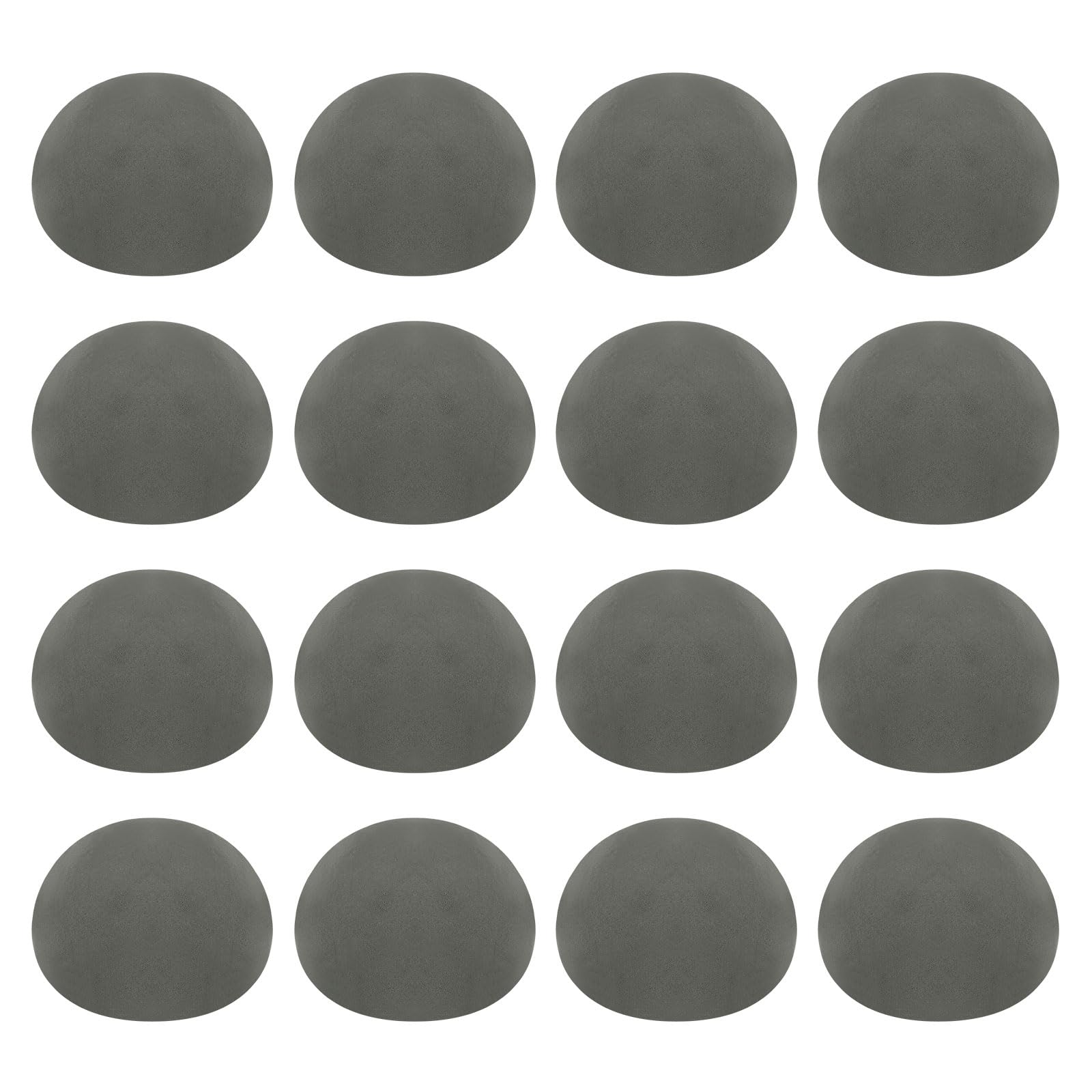 PATIKIL Green Floral Foam, 16 Pack 3.5" Dia Half Round Ball - Craft Foam for Artificial Plant Bouquet Arrangement