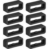 PATIKIL Watch Band Holder Loop, Universal Silicone Watch Replacement Band Strap Keeper Parts for Smart Sport