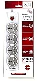 Huntkey1.8M Cable, 4 Sockets, UK - 3 Pin Plug - SZN401