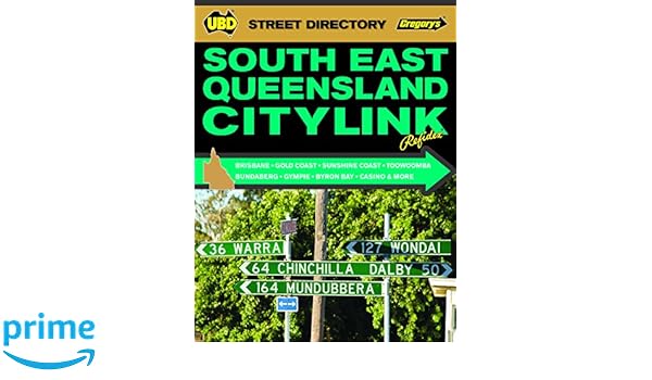 South East Queensland Citylink Street Directory 7th Ed Ubd - 