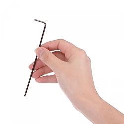 uxcell 2.5mm Ball End Hex Key Wrench, L Shaped Long