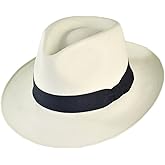 Elegant Panama Straw Fedora by Jaxon Hats