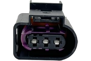 AUOSTMO Fuel Pressure Sensor Connector Pigtail 3-Pin 4D0971993, Compatible with Audi/VW 2009–2018 TFSI/TSI (A3 A4 A5 Q5 TT; Golf Jetta Passat Tiguan CC), Bentley