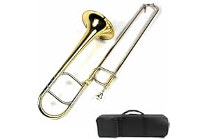 Diginex Gold Lacquer Finish Eb Alto Trombone with Case and Mouthpiece