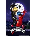 Miraculous Ladybug and Cat Noir Team Up Cartoon TV Series Movie Miraculous Ladybug Merchandise Miraculouses Miraculous Ladybug Poster Girls Bedroom Cool Wall Art Print Poster 12x18