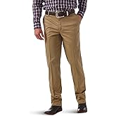 Wrangler Men's Flat Front Casual Khaki Pants
