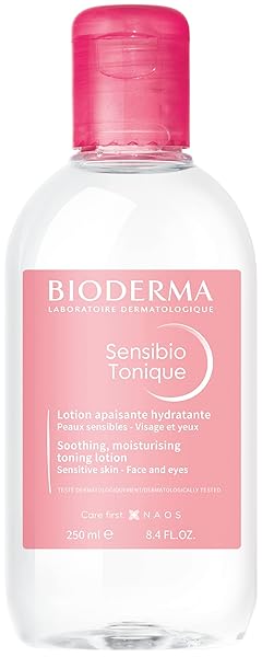 BIODERMA – SENSIBIO FACE TONER – SKIN SOOTHING AND MOISTURIZING – GENTLE FACIAL TONER FOR SENSITIVE SKIN