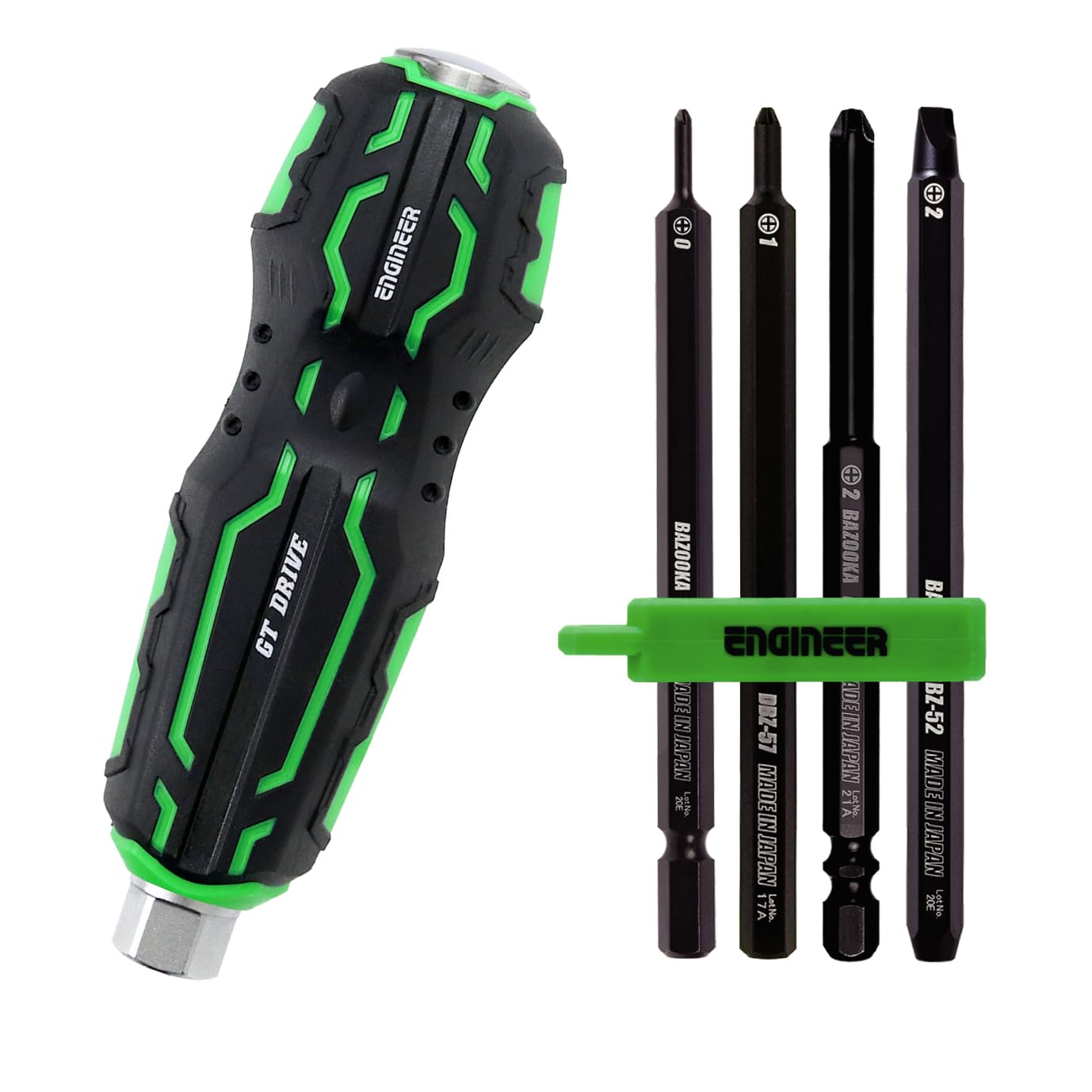 Rapid Screw Extractor/Remover kit for Damaged Phillips Screws. ENGINEER DZ-76