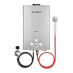 CAMPLUX Tankless Water Heater - 2.64GPM Portable