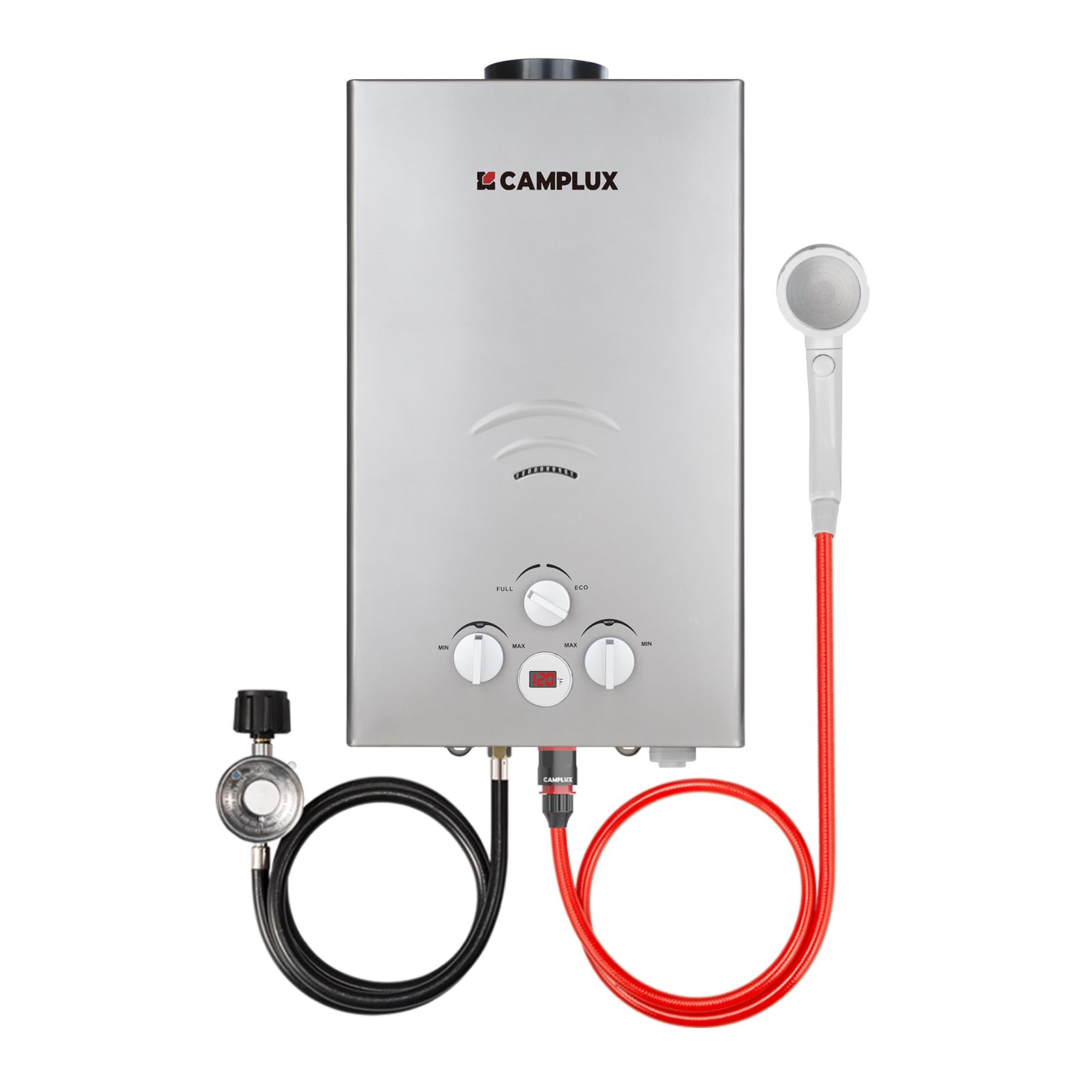 CAMPLUX Tankless Water Heater - 2.64GPM Portable