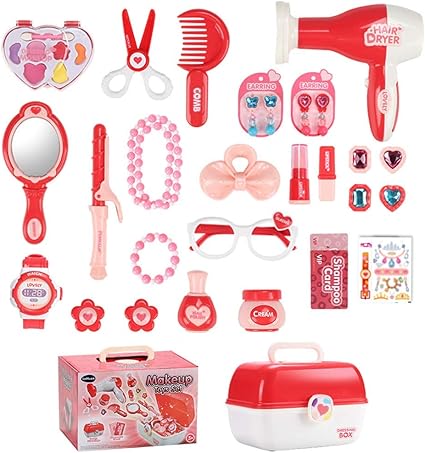 pretend hair and makeup set