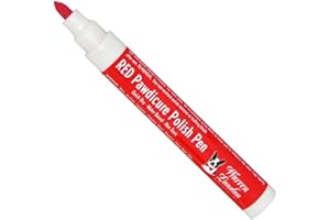 Warren London Pawdicure Dog Nail Polish Pens | Made in USA | Quick Dry, Low Odor, Non-Toxic Dog Accessories | Ideal for Dog Birthday, Dog Costume | Dries in Under 1 Minute | 13 Colors | Red