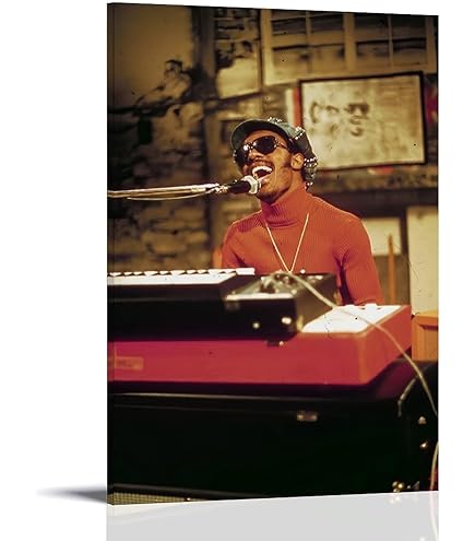 ☆Stevie Wonder☆ Poster R&B Soul Stevie Wonder Pop Art Print - Motown Soul Music Wall artwork