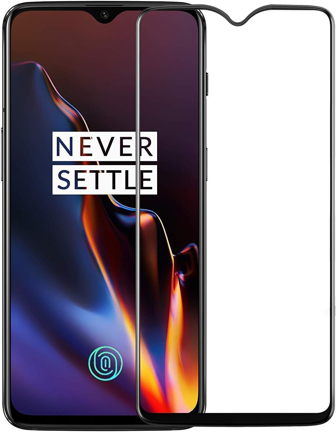 SK World All 6D Full Glue Tempered Glass Edge-to-Edge Screen Protection Compatible for Samsung Galaxy J6 Plus