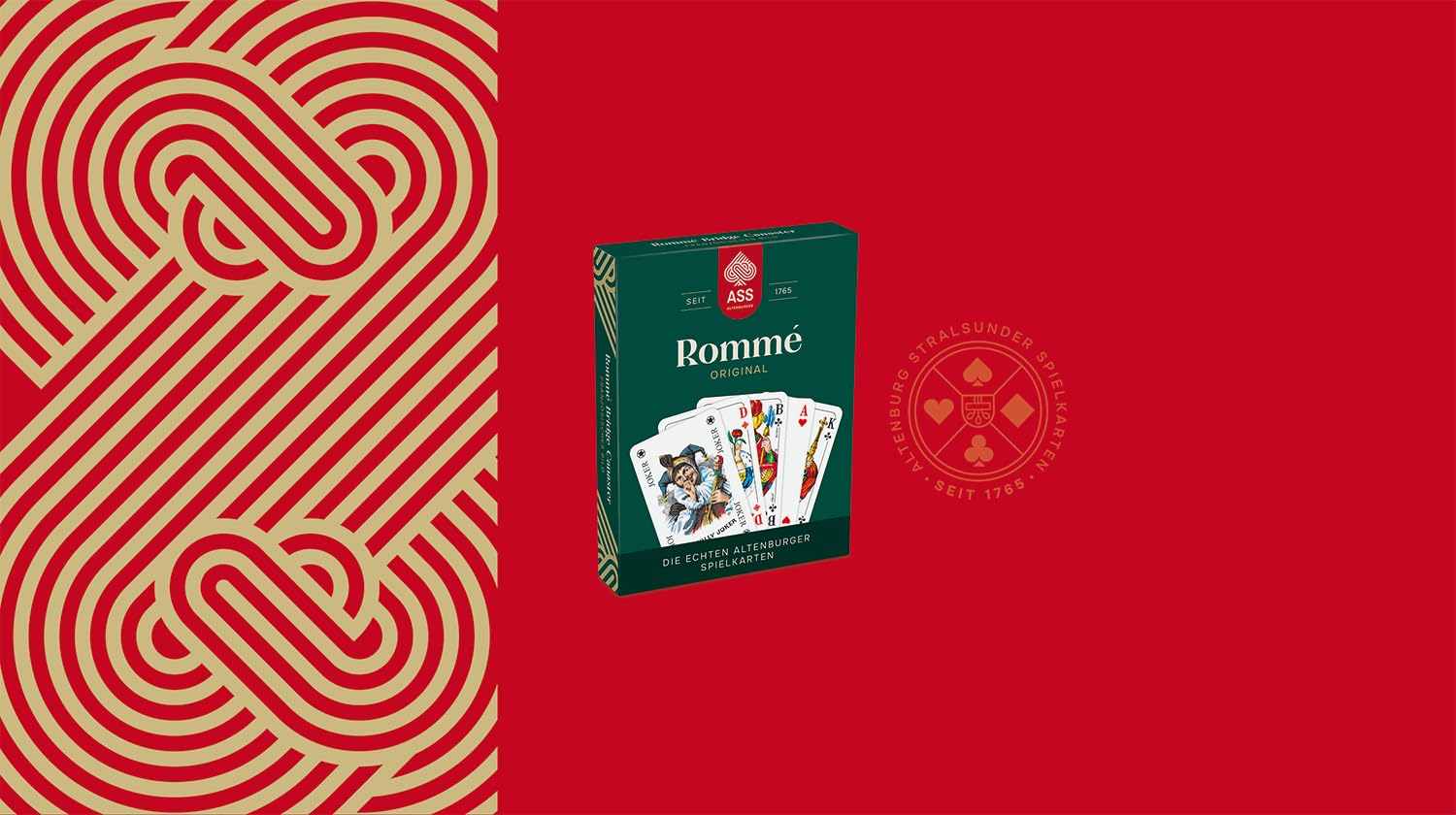 ASS Altenburger Rommé, französisches Bild, 2 Kartendecks je 55 Blatt (110 Karten inkl. 6 Joker) 6