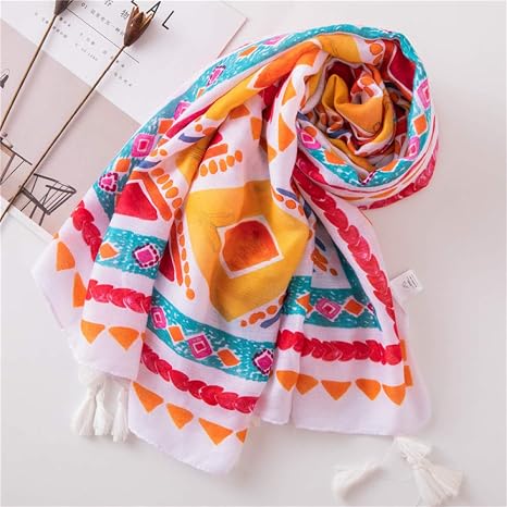 Stjpj Serviettes De Plage été Crème Solaire Châle Femme