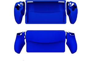 ZLiT Silicone Case Sleeve Cover for Sony PlayStation Portal Remote Player Handheld Game Console Skin Cover Protector (Blue)