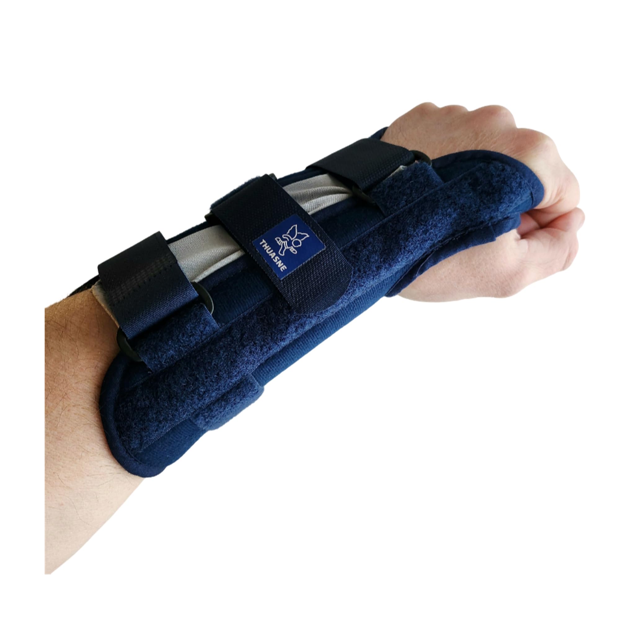 Hospital Wrist Brace - Premium Wrist Support, with Removable Splint. Joint Immobilisation, Wrist Sprains, Stable Wrist Fracture, Rheumatoid Arthritis, Carpal Tunnel Syndrome. CE Medical Device (S3/L)