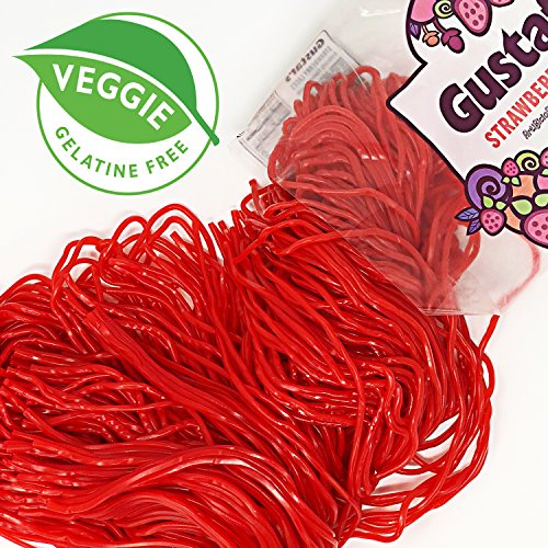 Gustaf's Strawberry Laces, 2-Pound Bags (Pack of 3)