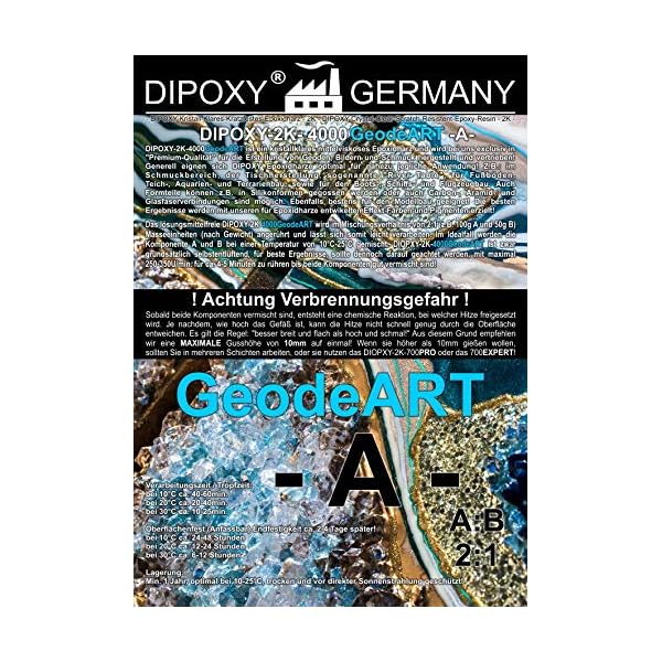 4,5kg Epoxidharz 2K Harz mit Härter EP Laminierharz in Profi Qualität Glasklar und geruchsarm Gießharz Epoxy UV Stab… – Bild 3