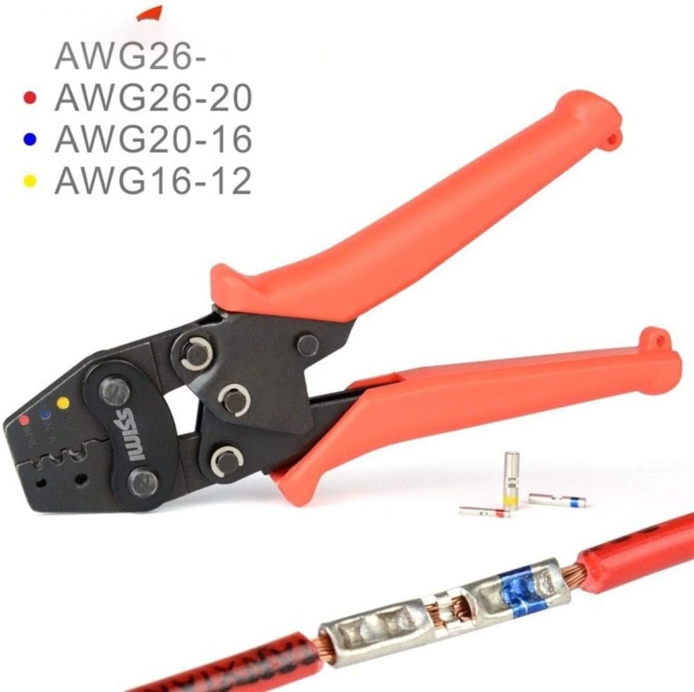 Crimper 1226L Crimping Tool Crimping Pliers Tool wire crimper tool (Size : IWS-1226L)
