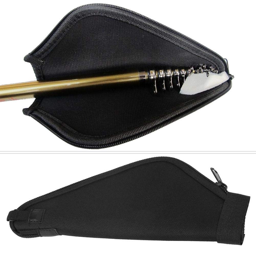 Nimoa Fishing Rod Protective Cover, Durable Waterproof Nylon FishingRod Tip Cover, Protection Caps Fishing Rod Tip Storage Case