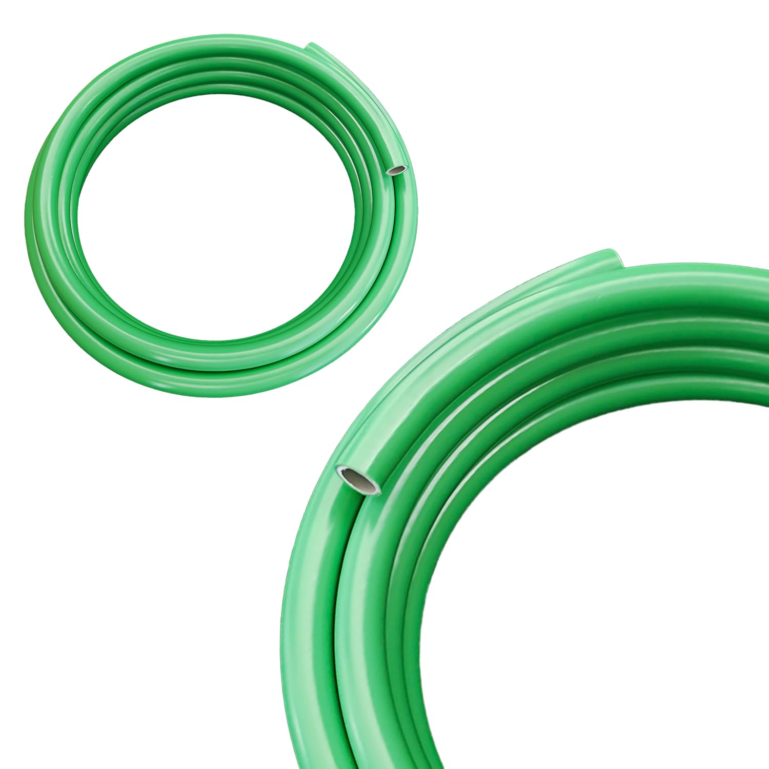 Photo 1 of 26ft Flexible PVC Pipe, 16mm Diameter - Malleable Pipe, for Fake Flowers, Balloon Arches, DIY Crafts, Wedding Decor, Kids' Educational Projects & Cosplay Props. (Green, 26ft)