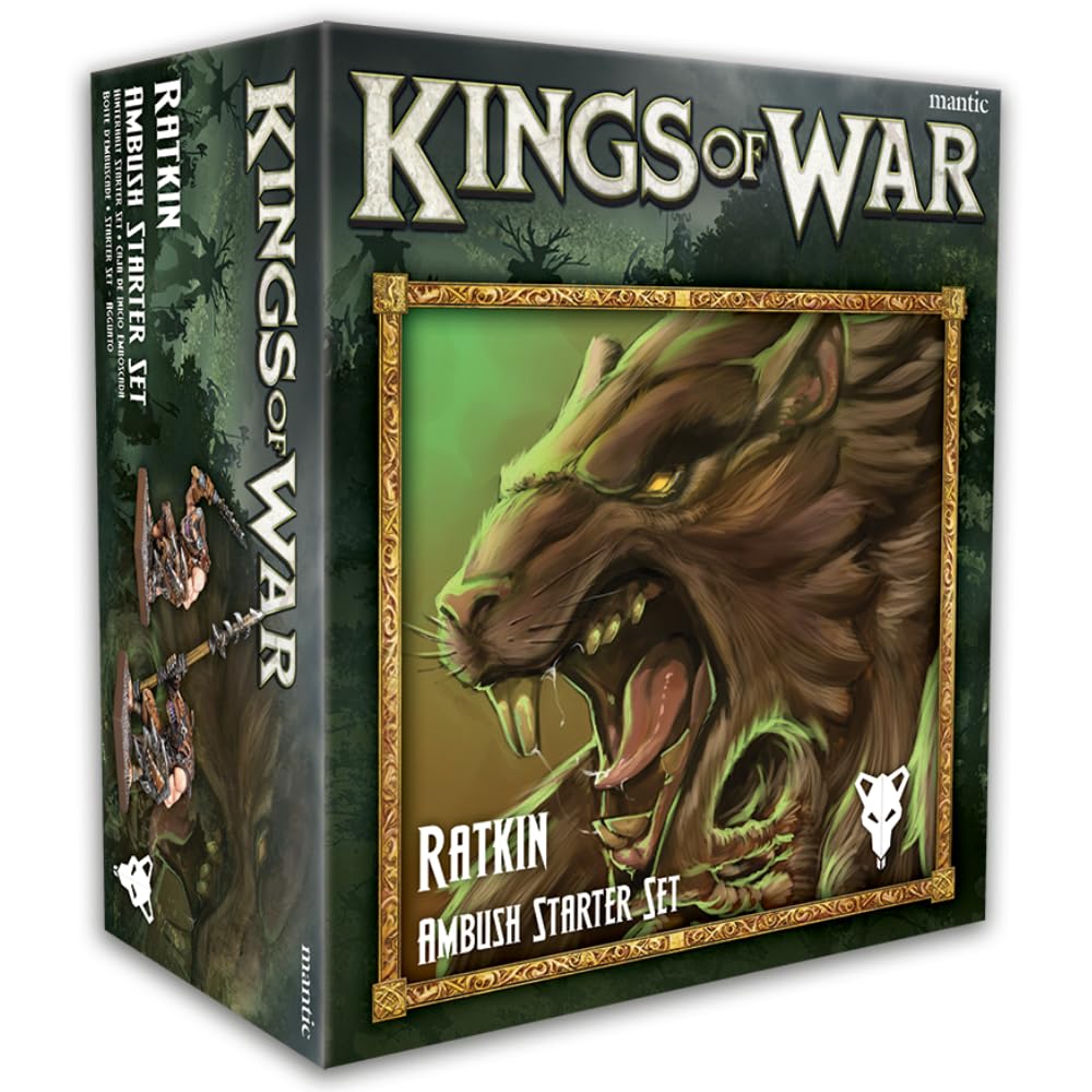 Mantic Games Kings of War Ambush Ratkin starter Set