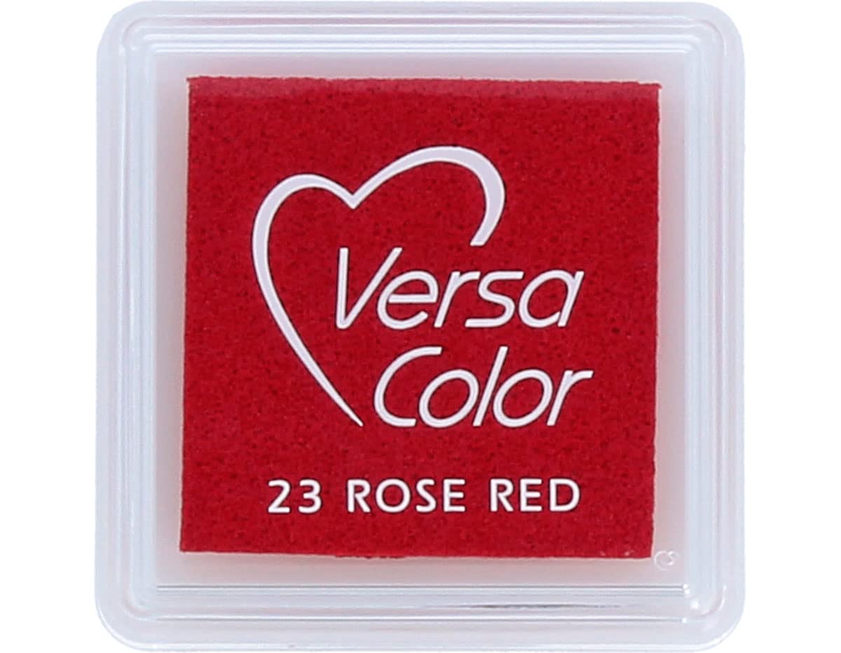 Tsukineko VS023 Versasmall Rose Red Ink Pad