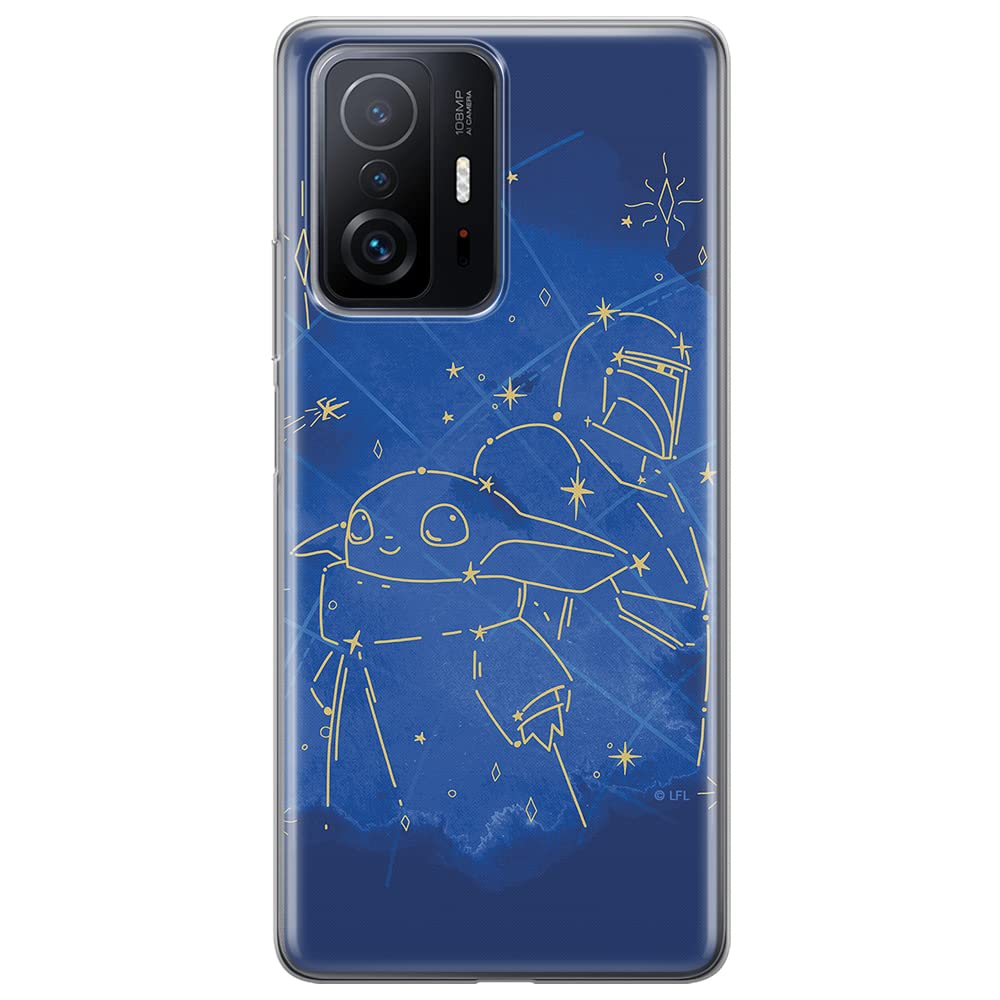 ERT GROUP mobile phone case for Xiaomi 11T 5G / 11T PRO 5G original and officially Licensed Star Wars pattern Baby Yoda 023 optimally adapted to the shape of the mobile phone, case made of TPU