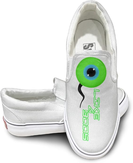 Canvas Shoes Tns3o Jacksepticeye Eyeball Logo Casual Sneaker SlipOn