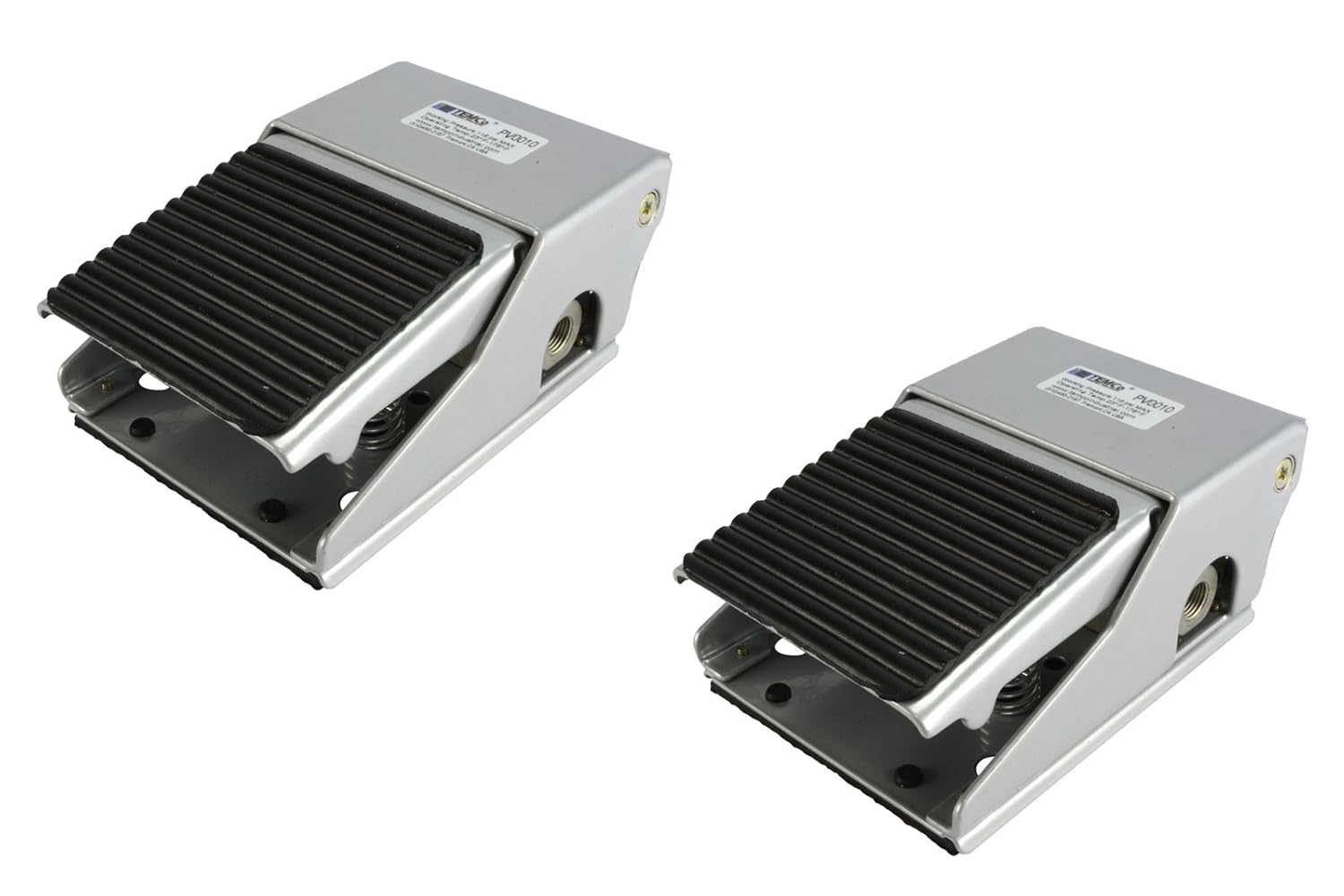 TEMCo Foot Pedal Control Valve 2 Position 4 Port 1/4 NPT Air Pneumatic