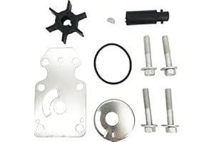 KUNOANZ 68T-W0078-00-00 68T-W0078-01-00,68T-W0078-02-00 Outboard Water Pump Impeller Repair Kit For Yamaha 6 8 9.9 HP 4 Stroke Sierra 18-3450 6HP 8HP 9.9HP F6 F8 F9.9