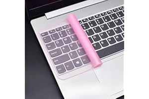 Reusable Keyboard Protector – 2PCS Universal Silicone for 15-17 Inches Laptops - Pink