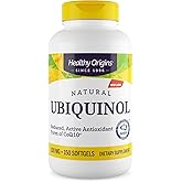 Healthy Origins Ubiquinol 100 mg (Kaneka QH, Non-GMO, Gluten Free, Heart Support, Energy Support), 150 Softgels