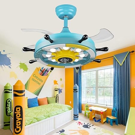 Amazon Com Gkply Cartoon Personality Children S Room Rudder Fan
