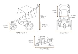 Thule Urban Glide 2 All-Terrain Jogging